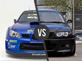 Subaru Impreza WRX vs. BMW M Power (E46) 