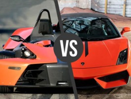 Lamborghini Gallardo vs. KTM X-BOW 
